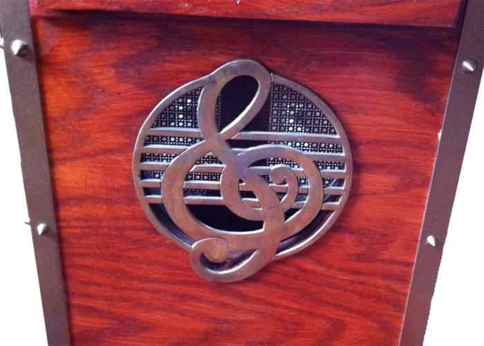 The Steampunk Guitar Stand - The Worlds first Steampunk Themed Custom Guitar Stand - Image 4
