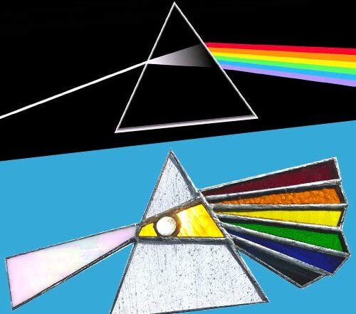 The Stealth Jet Guitar Stand: Soaring Design Meets Musical Innovation 7 Dark Side of the Moon Stained Glass